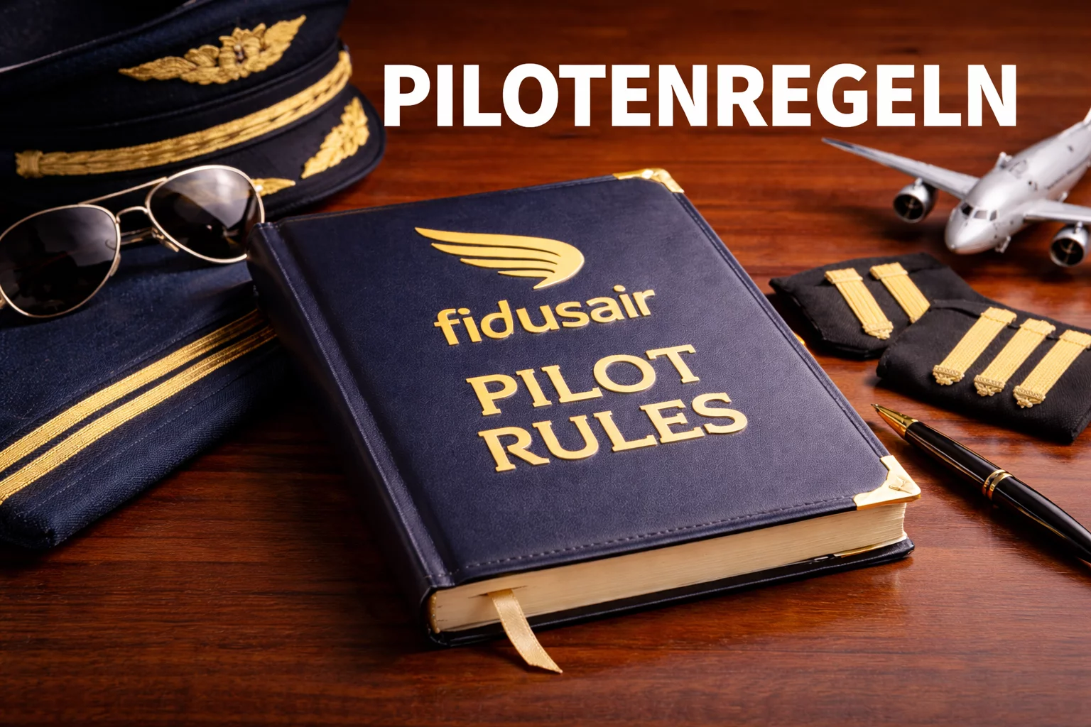 Pilotenregeln Banner